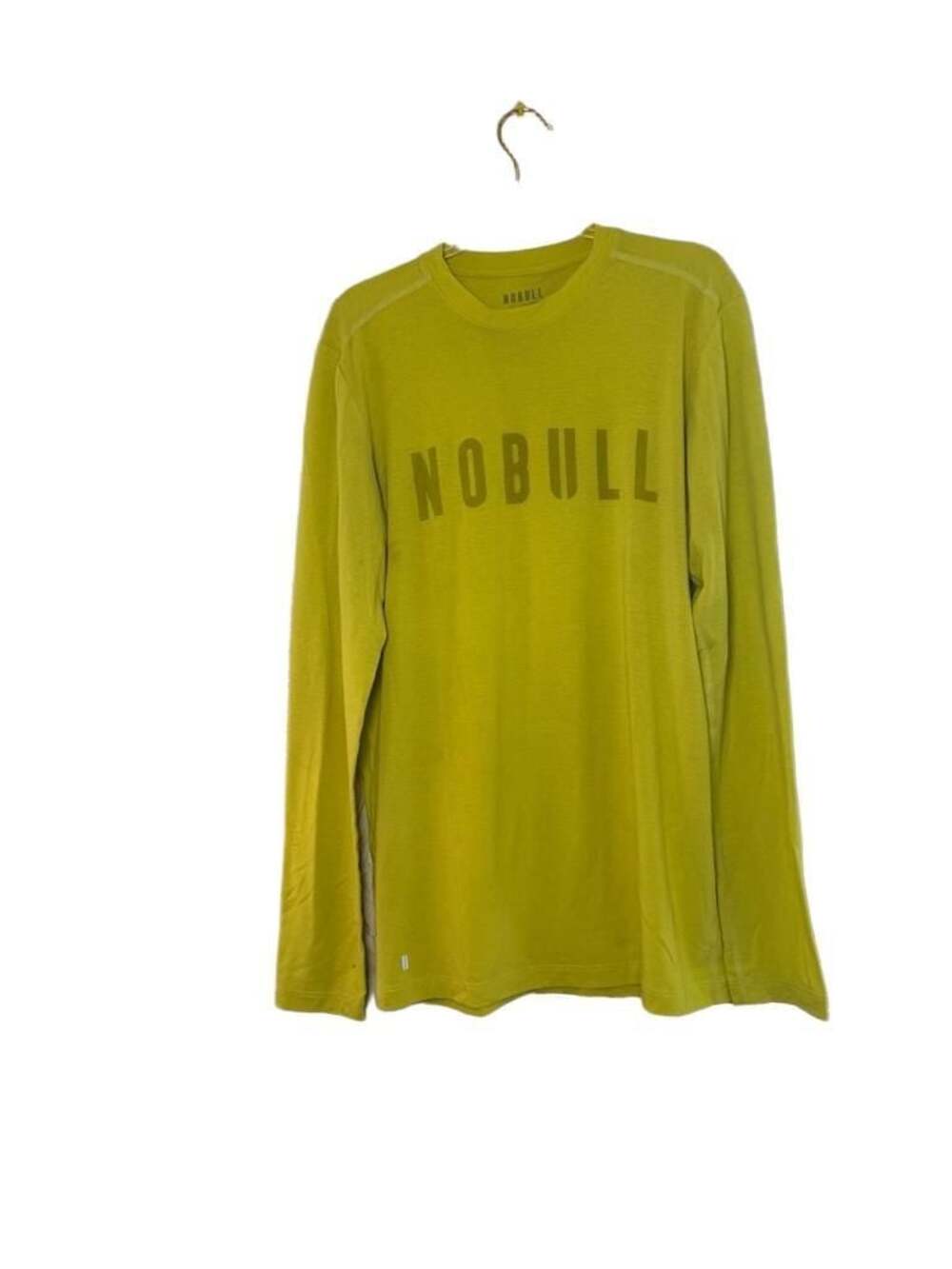 NOBULL Long Sleeve Training Tee in Neon Yellow